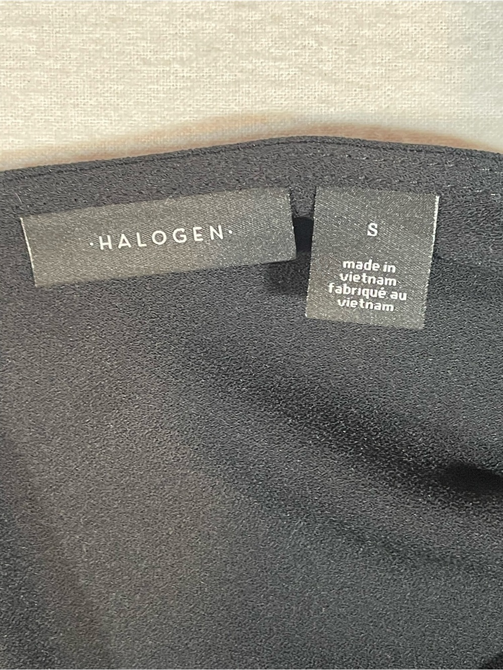 Halogen Women's Black Sleeveless Round Neck Deep-V Back Tank Size S - Picture 2 of 8